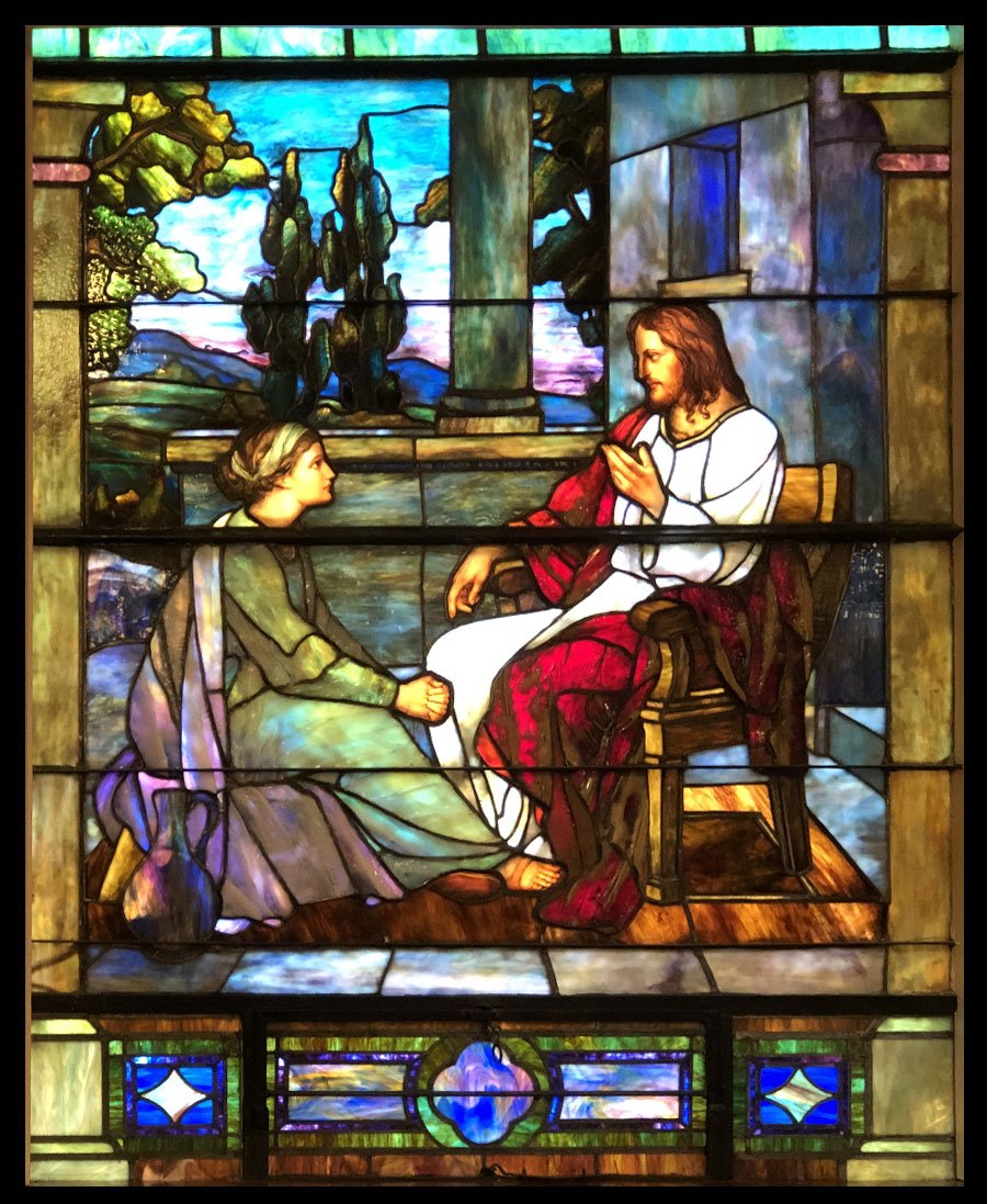 Calvary Moravian Stained Glass